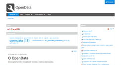 Desktop Screenshot of opendata.sk