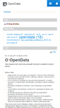 Mobile Screenshot of opendata.sk