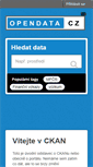 Mobile Screenshot of linked.opendata.cz