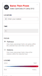 Mobile Screenshot of flows.transport.opendata.ch